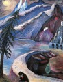 paisaje montaña Marianne von Werefkin expresionismo